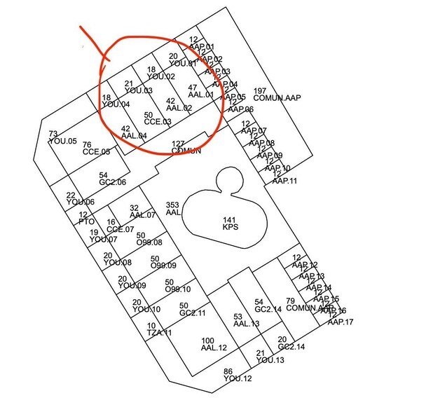 Local en Gandia, Valencia en venta - Plano del sitio - Imagen 3 de 6