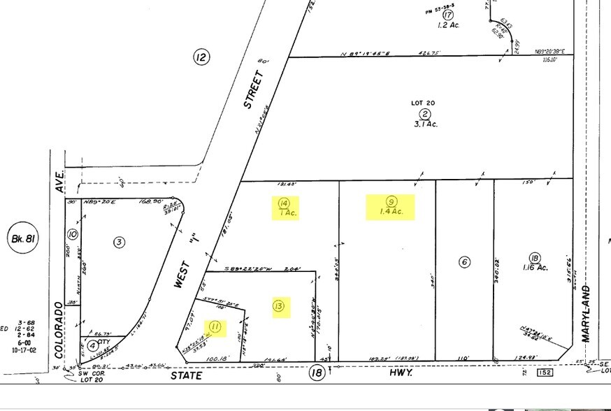 828, 846, 850 W Pacheco Blvd, Los Banos, CA en venta - Foto del edificio - Imagen 2 de 2