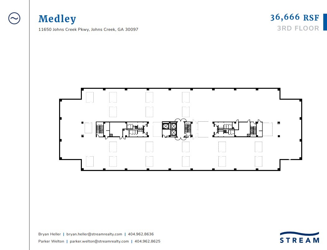 Oficinas en Johns Creek, GA en alquiler Plano de la planta- Imagen 1 de 1