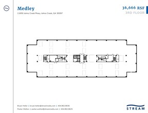 Oficinas en Johns Creek, GA en alquiler Plano de la planta- Imagen 1 de 1