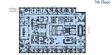 1156 15th St NW, Washington, DC en alquiler Plano de la planta- Imagen 1 de 1