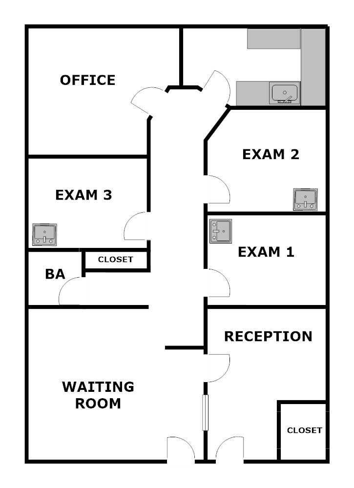 611 S Carlin Springs Rd, Arlington, VA en alquiler Plano de la planta- Imagen 1 de 6