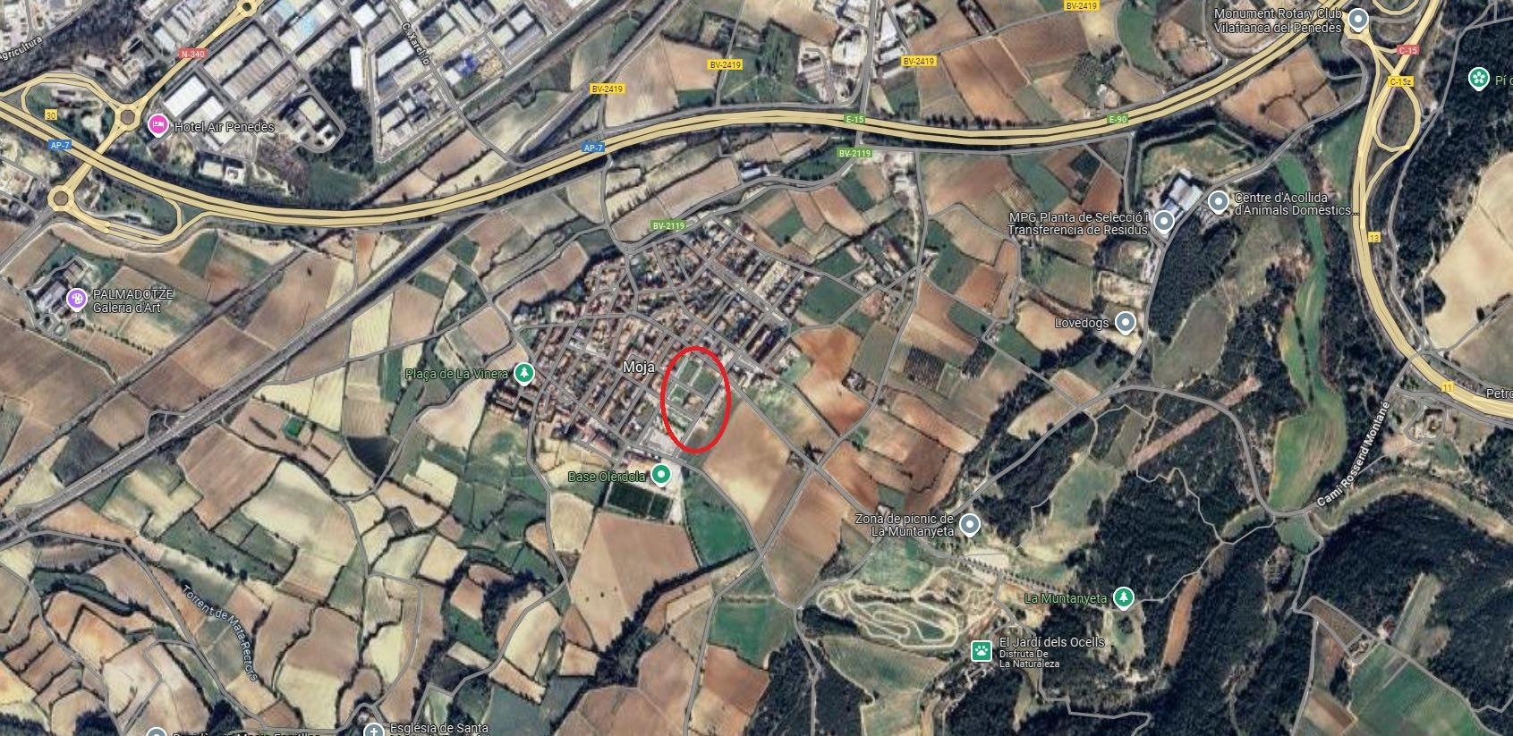 Terreno en Olèrdola, Barcelona en venta Plano de la planta- Imagen 1 de 2