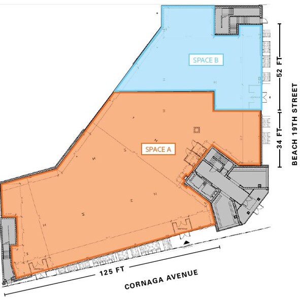 1920-1938 Cornaga Avenue, Far Rockaway, NY en alquiler - Plano de la planta - Imagen 2 de 2