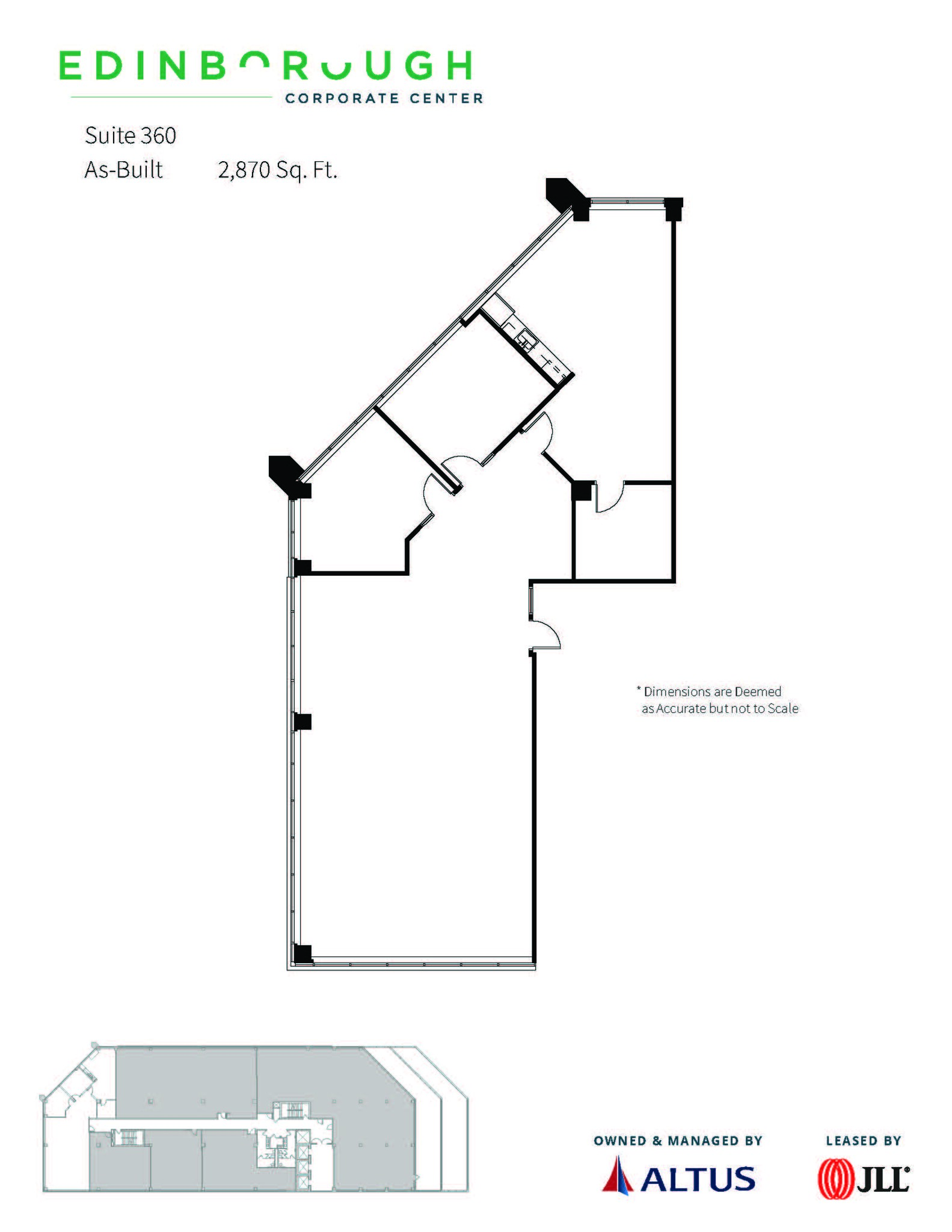 3300 Edinborough Way, Edina, MN en alquiler Plano de la planta- Imagen 1 de 1