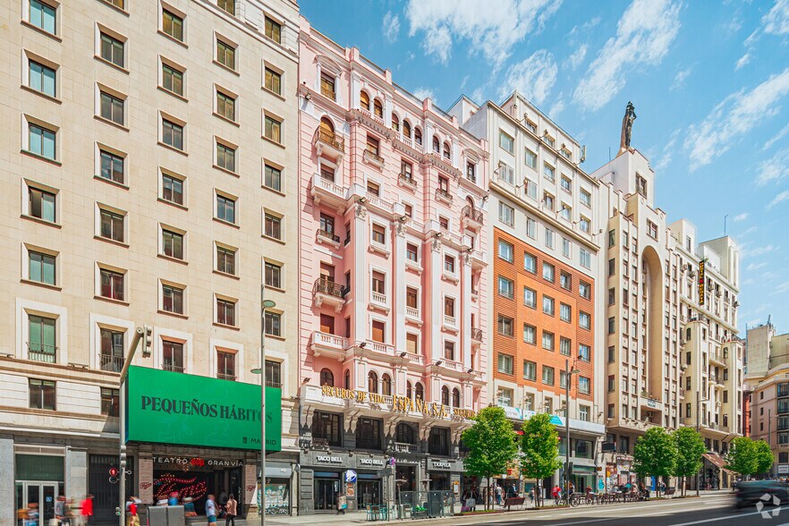 Calle Gran Vía, 64, Madrid, Madrid en alquiler - Foto del edificio - Imagen 2 de 4