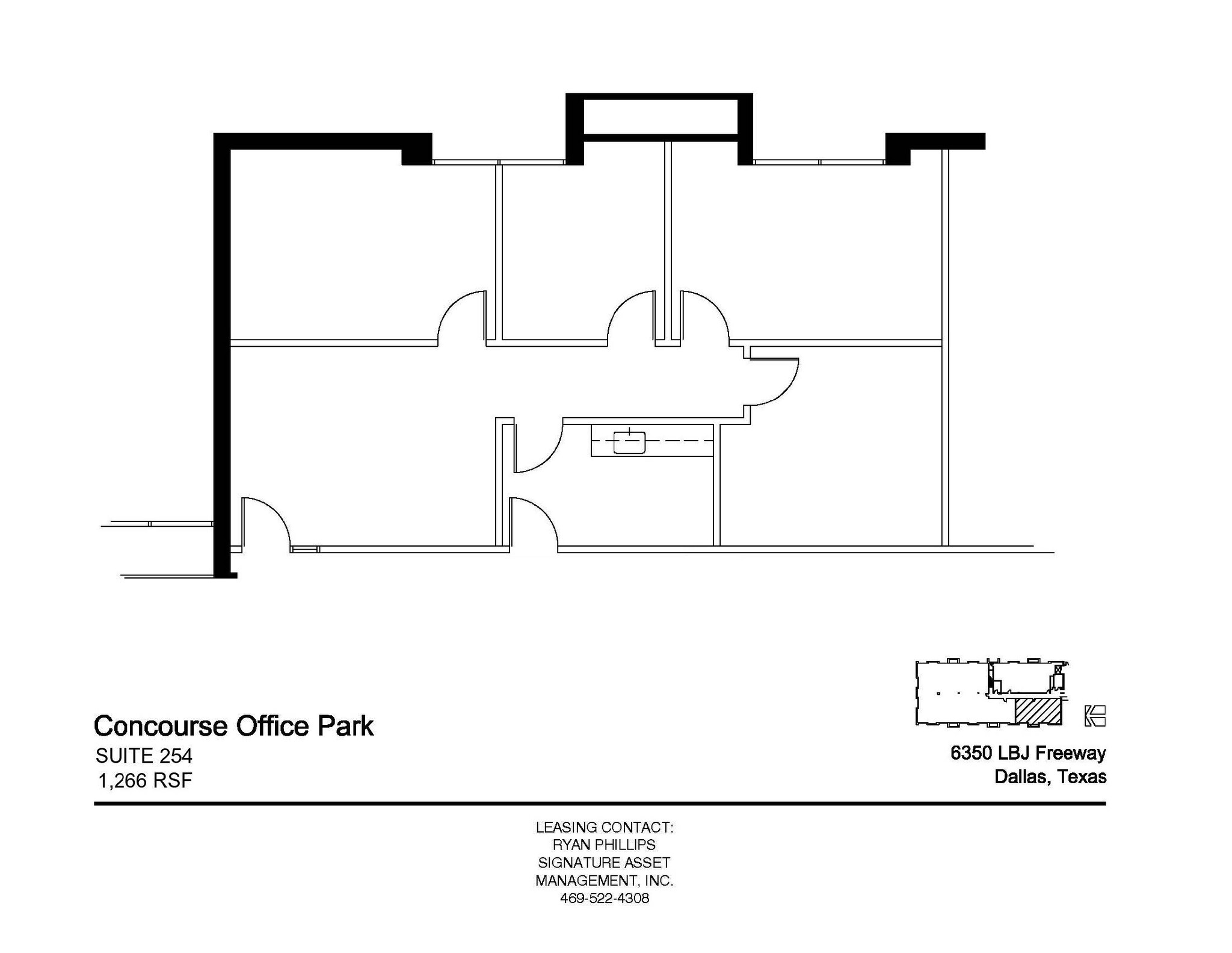 6350 LBJ Fwy, Dallas, TX en alquiler Plano de la planta- Imagen 1 de 1