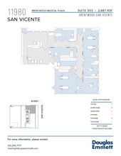 11980 San Vicente Blvd, Los Angeles, CA en alquiler Plano de la planta- Imagen 1 de 1