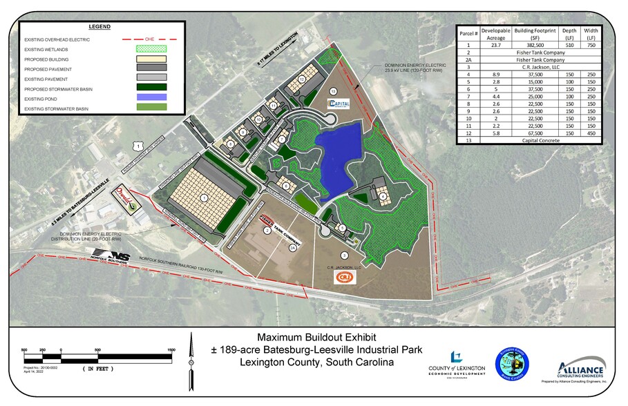 104 Fisher Tank Rd, Leesville, SC en venta - Plano del sitio - Imagen 2 de 5