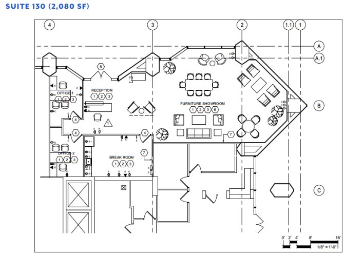 1003 Bishop St, Honolulu, HI en alquiler Plano de la planta- Imagen 1 de 1