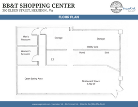 300-328 Elden St, Herndon, VA en alquiler Plano de la planta- Imagen 1 de 7