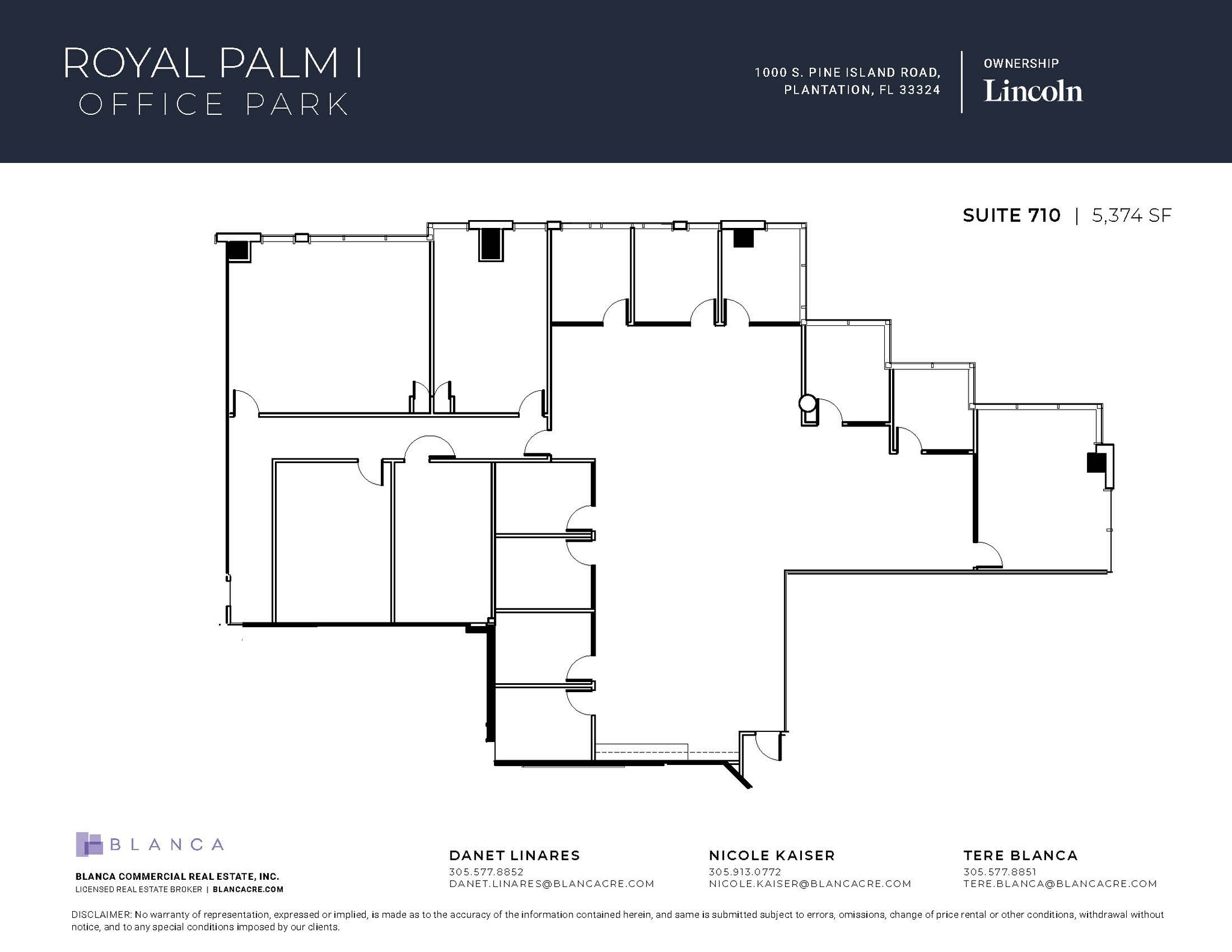 1000 S Pine Island Rd, Plantation, FL en alquiler Plano de la planta- Imagen 1 de 1