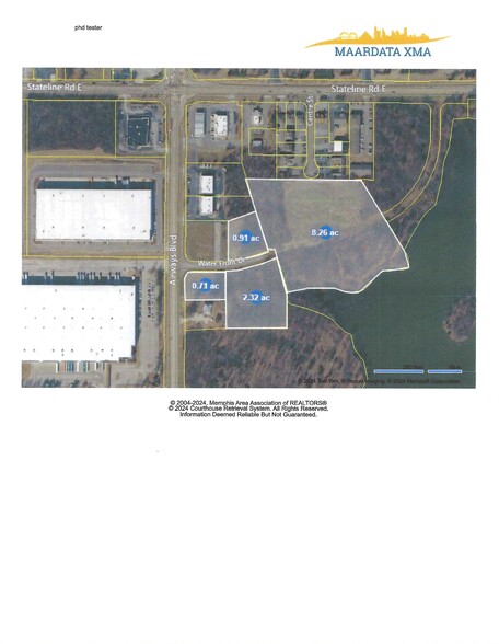 Airways Blvd., Southaven, MS en venta - Vista aérea - Imagen 1 de 9