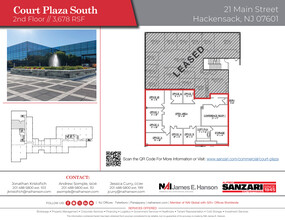 25 Main St, Hackensack, NJ en alquiler Plano de la planta- Imagen 1 de 1