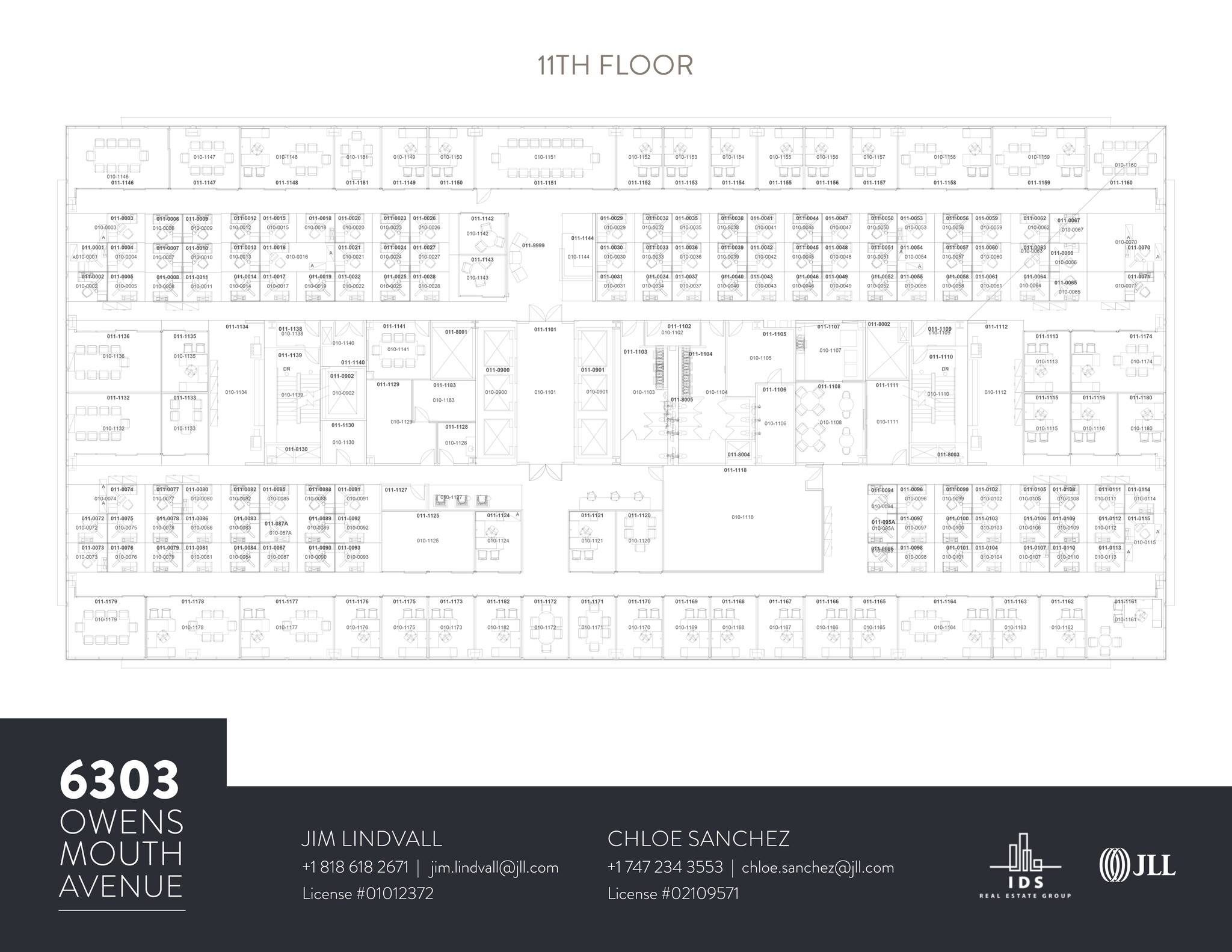 6303 Owensmouth Ave, Woodland Hills, CA en alquiler Plano del sitio- Imagen 1 de 1