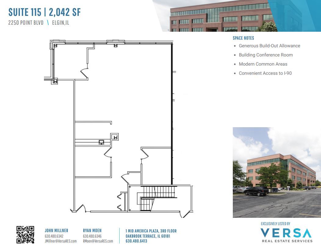 2250 Point Blvd, Elgin, IL en alquiler Plano de la planta- Imagen 1 de 1