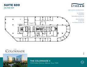 15301 N Dallas Pky, Addison, TX en alquiler Plano de la planta- Imagen 2 de 2