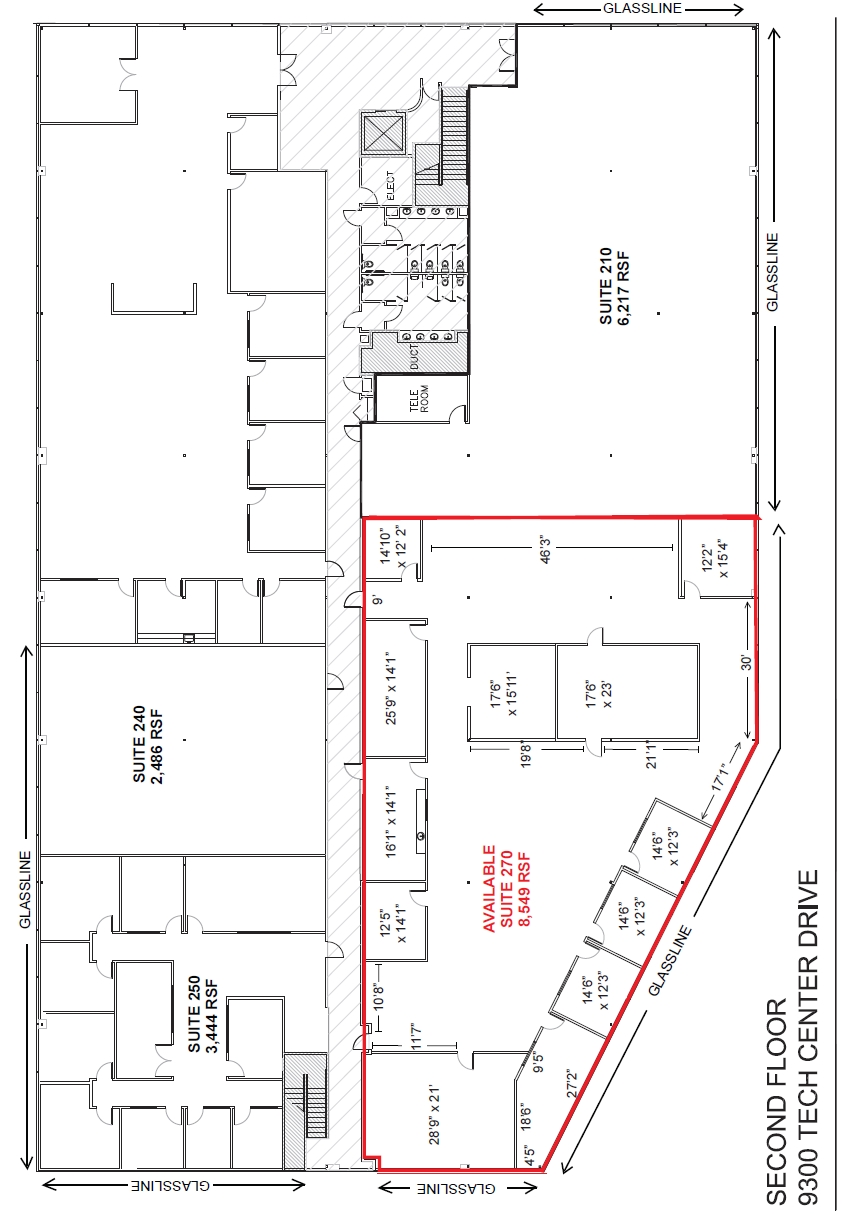 9300 Tech Center Dr, Sacramento, CA en alquiler Plano de la planta- Imagen 1 de 1