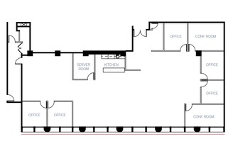 333 W Santa Clara St, San Jose, CA en alquiler Plano de la planta- Imagen 1 de 1