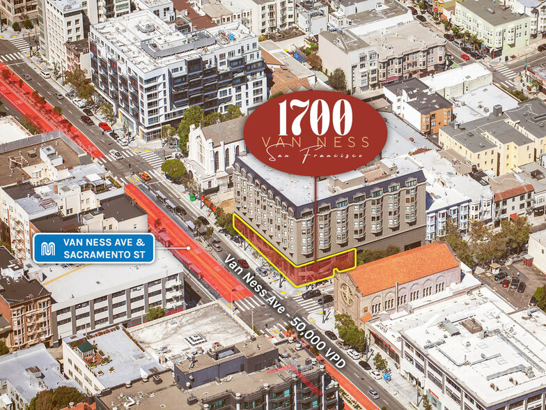 1700 Van Ness Ave, San Francisco, CA en venta - Foto del edificio - Imagen 1 de 12