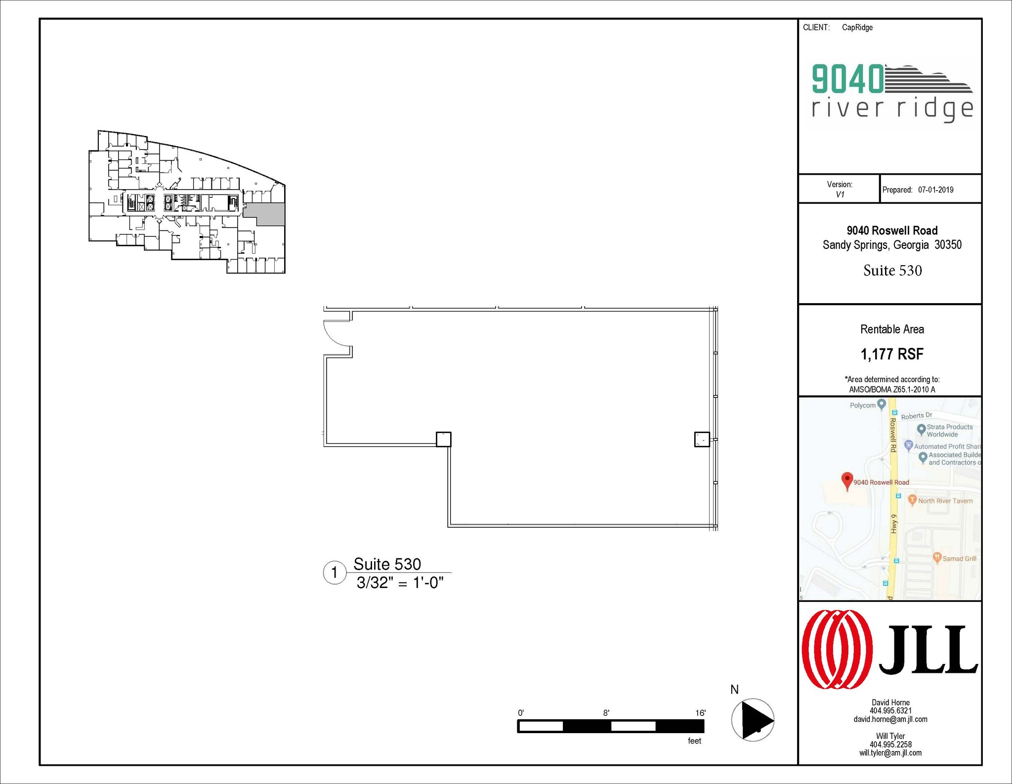 9040 Roswell Rd, Atlanta, GA en alquiler Plano de la planta- Imagen 1 de 1