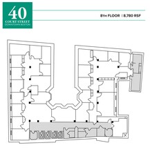 40 Court St, Boston, MA en alquiler Plano de la planta- Imagen 1 de 1