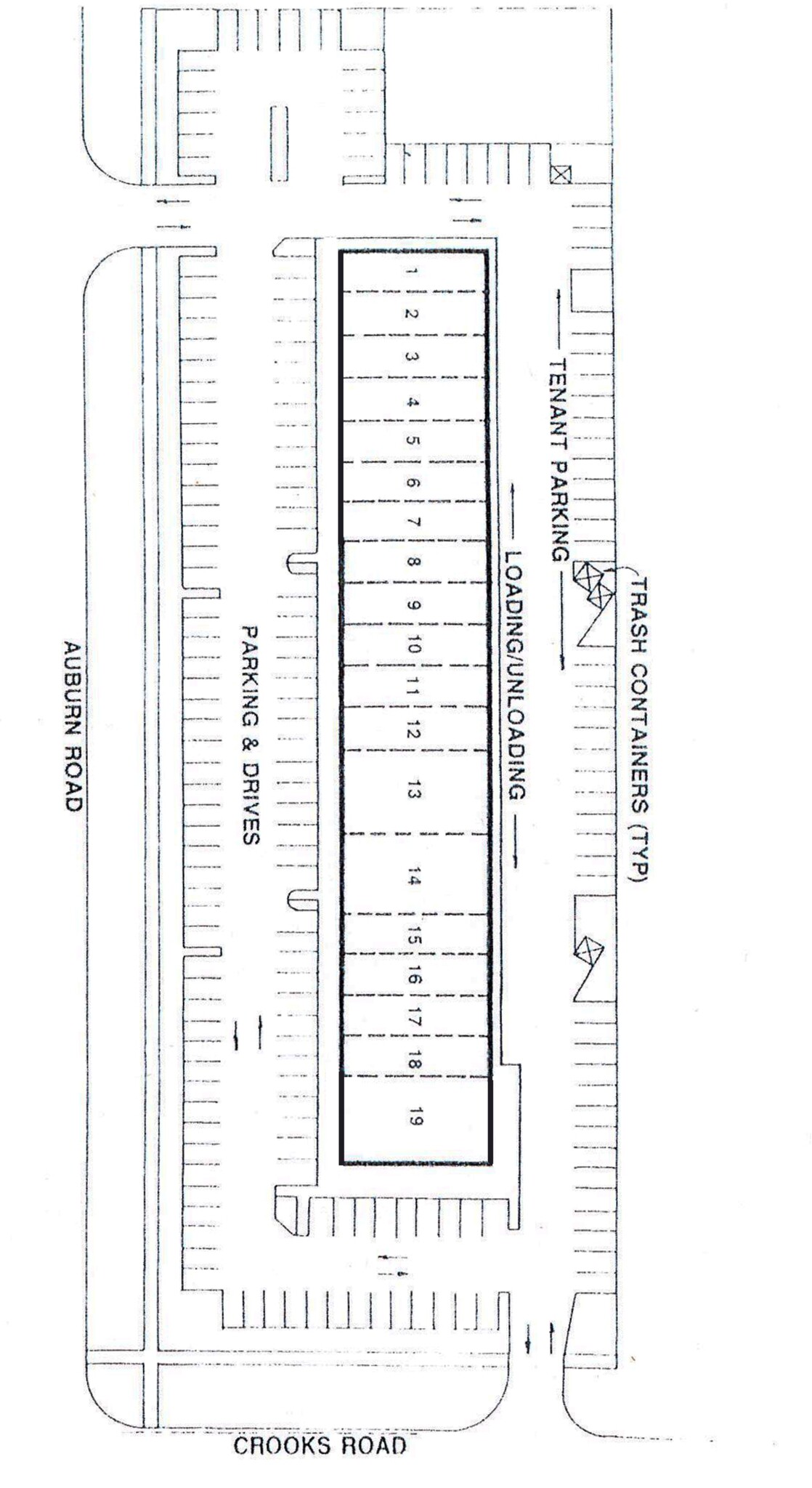 2010-2124 W Auburn Rd, Rochester Hills, MI en alquiler Plano del sitio- Imagen 1 de 4