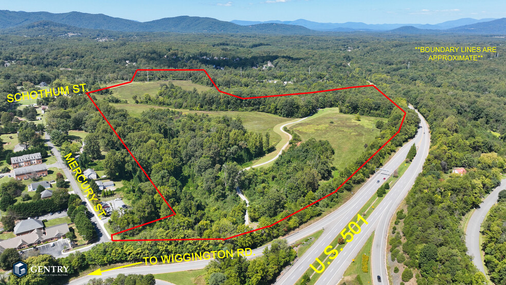 128 Burnham Ln, Lynchburg, VA en venta - Vista aérea - Imagen 1 de 6