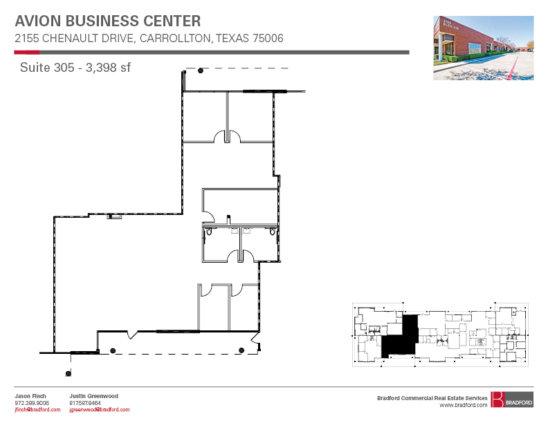 2155 Chenault Dr, Carrollton, TX en alquiler Plano de la planta- Imagen 1 de 2