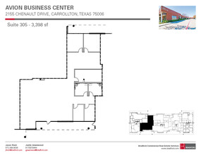 2155 Chenault Dr, Carrollton, TX en alquiler Plano de la planta- Imagen 1 de 2