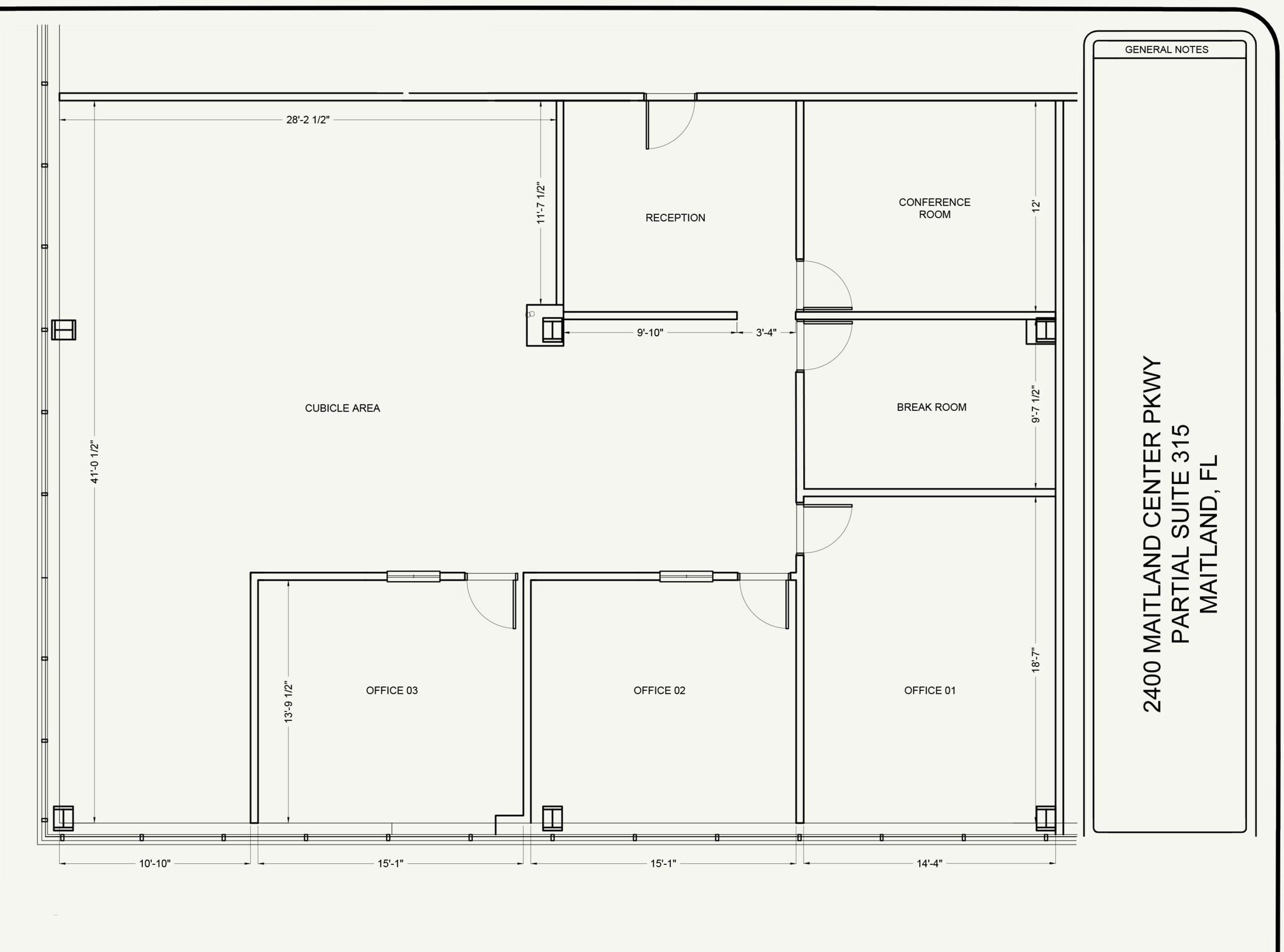 2400 Maitland Center Pky, Maitland, FL en alquiler Plano del sitio- Imagen 1 de 12