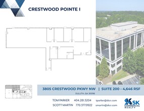 3805 Crestwood Pky NW, Duluth, GA en alquiler Plano del sitio- Imagen 1 de 1