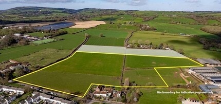 Cheddon Rd, Cheddon Fitzpaine, SOM - Aérea  vista de mapa - Image1
