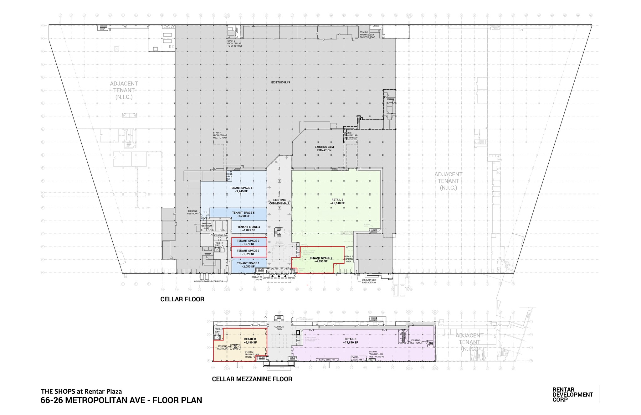 66-26 Metropolitan Ave, Middle Village, NY en alquiler Plano de la planta- Imagen 1 de 1