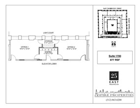 25 E Washington St, Chicago, IL en alquiler Plano del sitio- Imagen 1 de 1