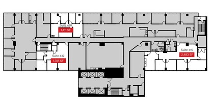 1330 Broadway, Oakland, CA en alquiler Plano de la planta- Imagen 1 de 1