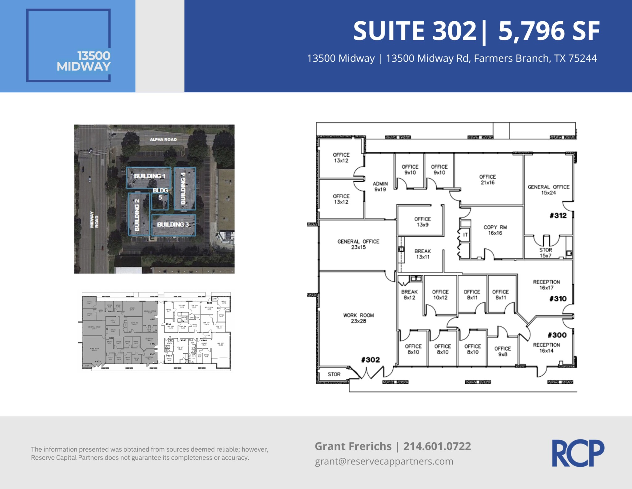 13500 Midway Rd, Farmers Branch, TX en alquiler Plano de la planta- Imagen 1 de 1