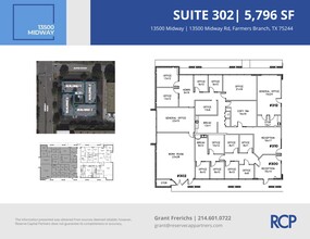 13500 Midway Rd, Farmers Branch, TX en alquiler Plano de la planta- Imagen 1 de 1