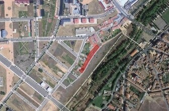 León, LEO - Aérea vista de mapa