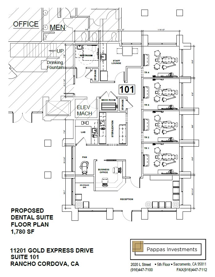 11201 Gold Express Dr, Gold River, CA en alquiler Plano de la planta- Imagen 1 de 1