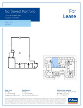 13105 Northwest Fwy, Houston, TX en alquiler Plano de la planta- Imagen 2 de 2