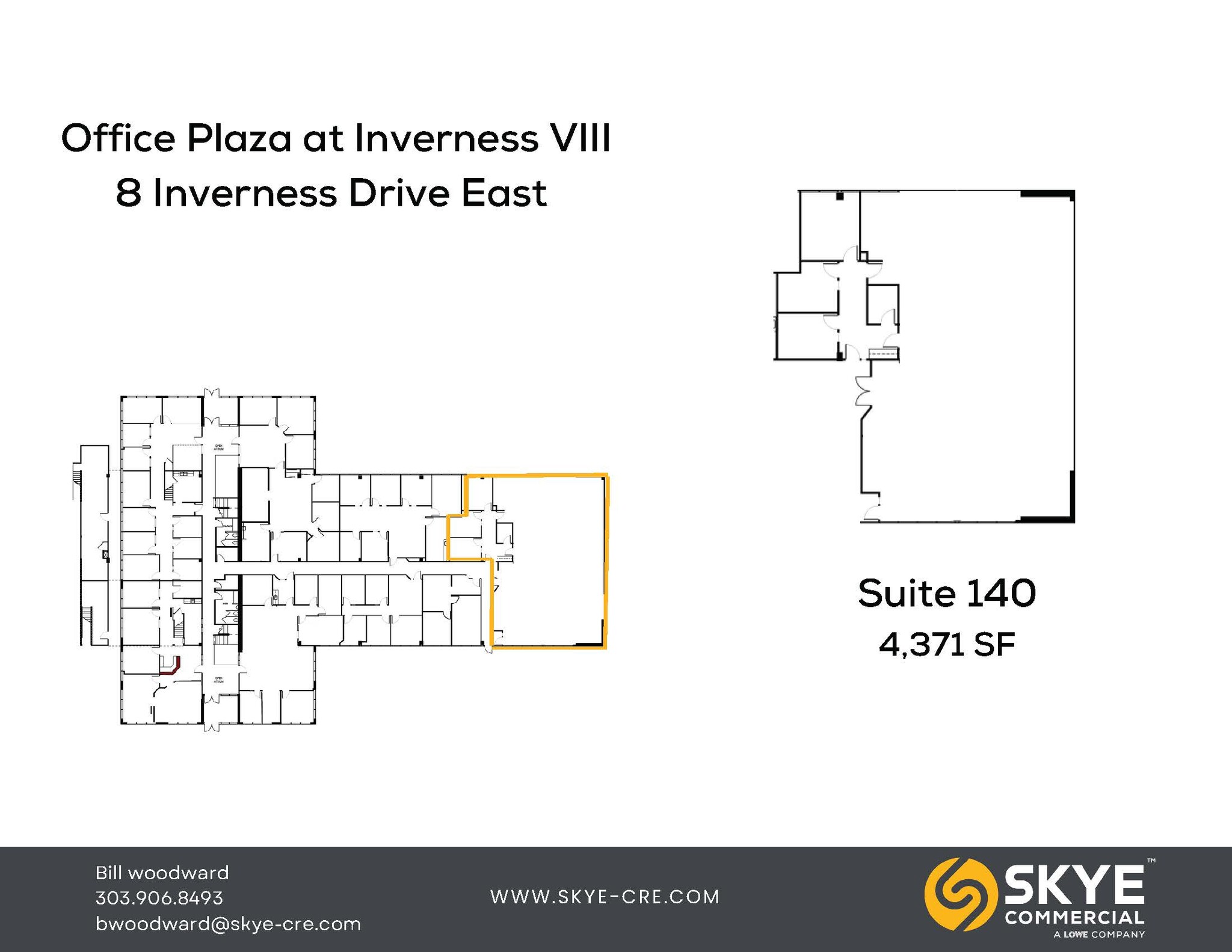 8 Inverness Dr E, Englewood, CO en alquiler Plano de la planta- Imagen 1 de 2