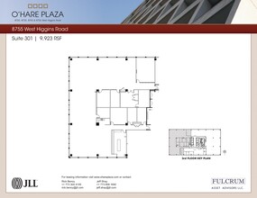 8725 W Higgins Rd, Chicago, IL en alquiler Plano de la planta- Imagen 1 de 1