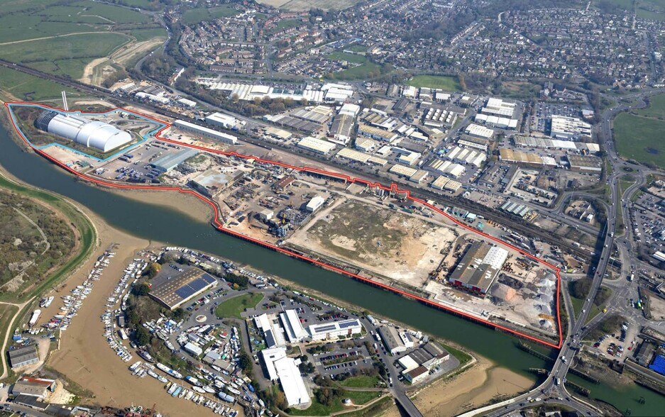 North Quay, Newhaven en alquiler - Vista aérea - Imagen 2 de 2