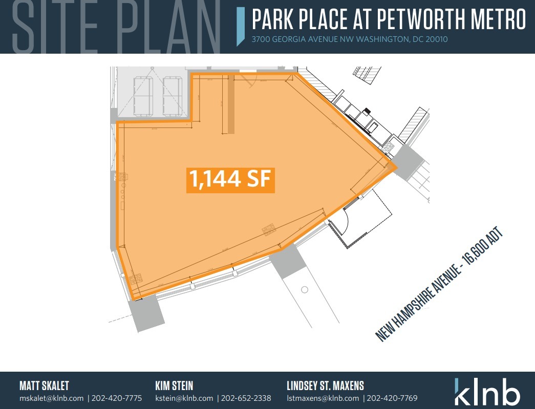 850 Quincy St NW, Washington, DC en alquiler Plano de la planta- Imagen 1 de 1