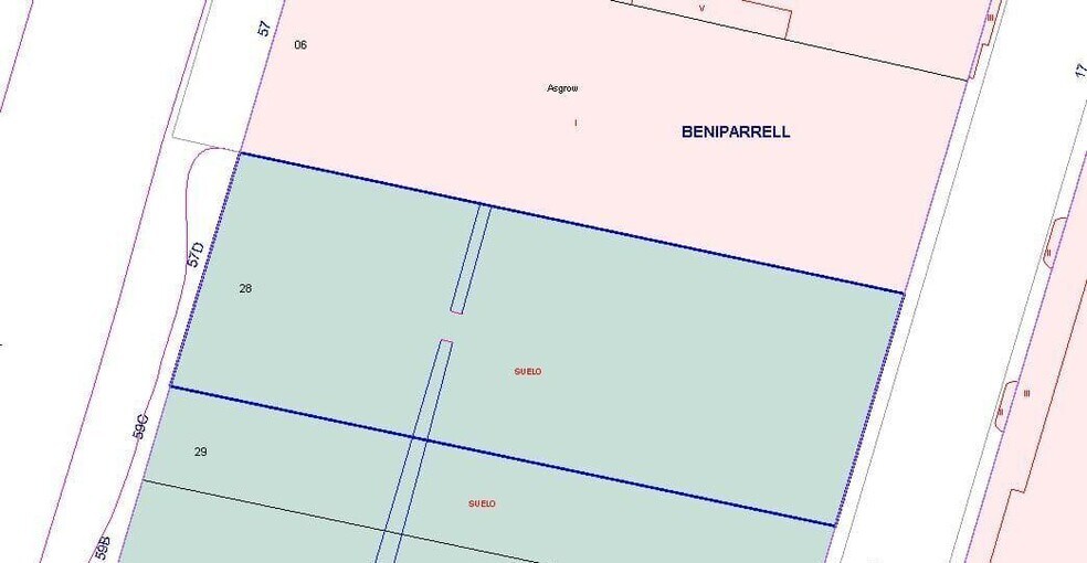 Plaça Bandes de Música de la Comunitat Valenciana, 57, València, Valencia en venta - Plano de la planta - Imagen 2 de 3