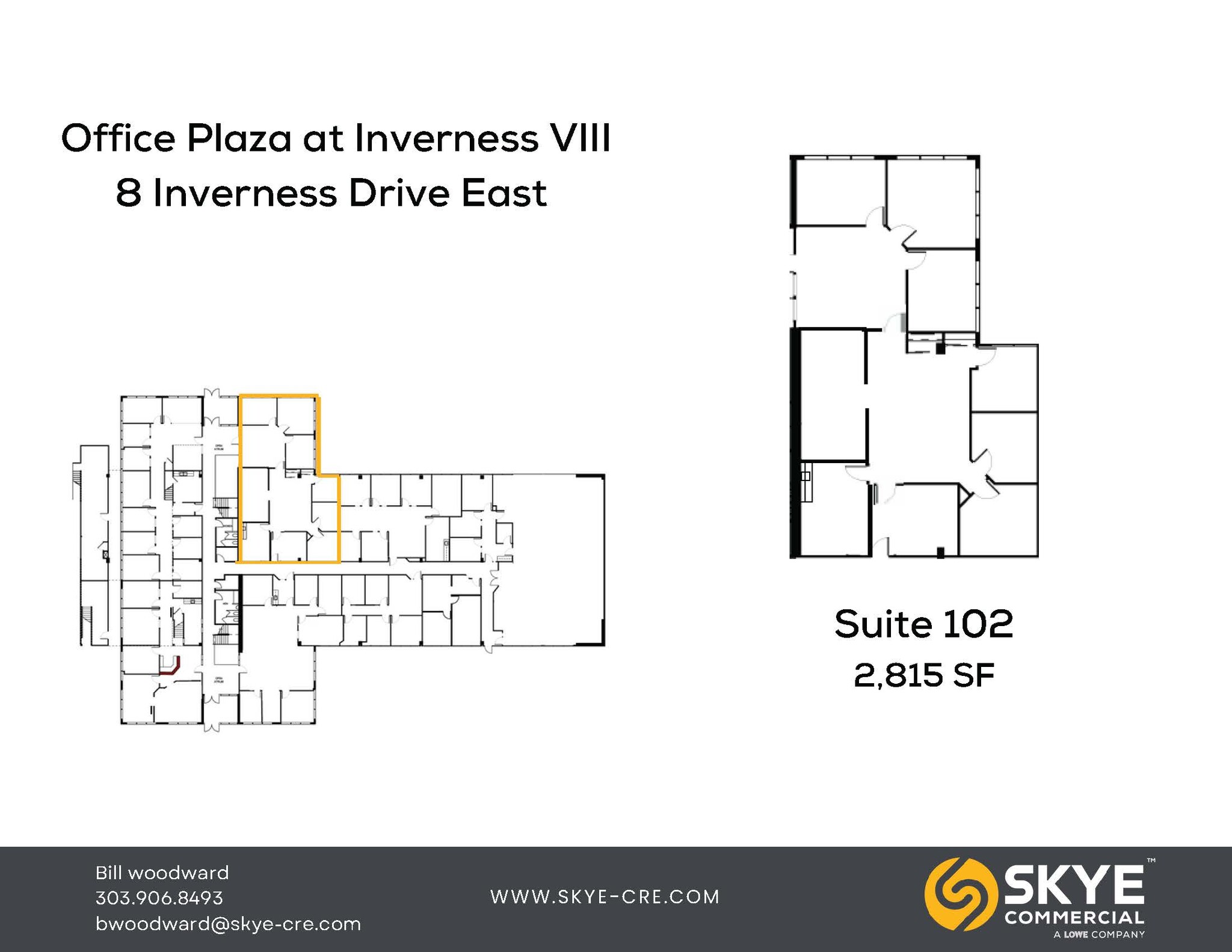 8 Inverness Dr E, Englewood, CO en alquiler Plano de la planta- Imagen 1 de 1