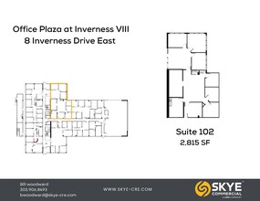 8 Inverness Dr E, Englewood, CO en alquiler Plano de la planta- Imagen 1 de 1