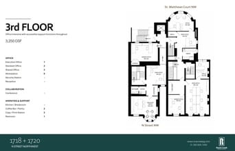 1718-1720 N St NW, Washington, DC en alquiler Plano de la planta- Imagen 1 de 1
