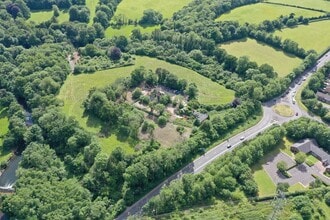 A48 Craig-Y-Parcau, Bridgend, MGN - Aérea vista de mapa - Image1